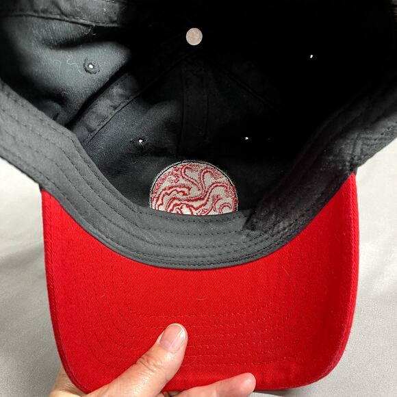 Game of Thrones HBO Baseball Cap Black Red House of Dragons Sigil GOT Adjustable - Picture 8 of 8